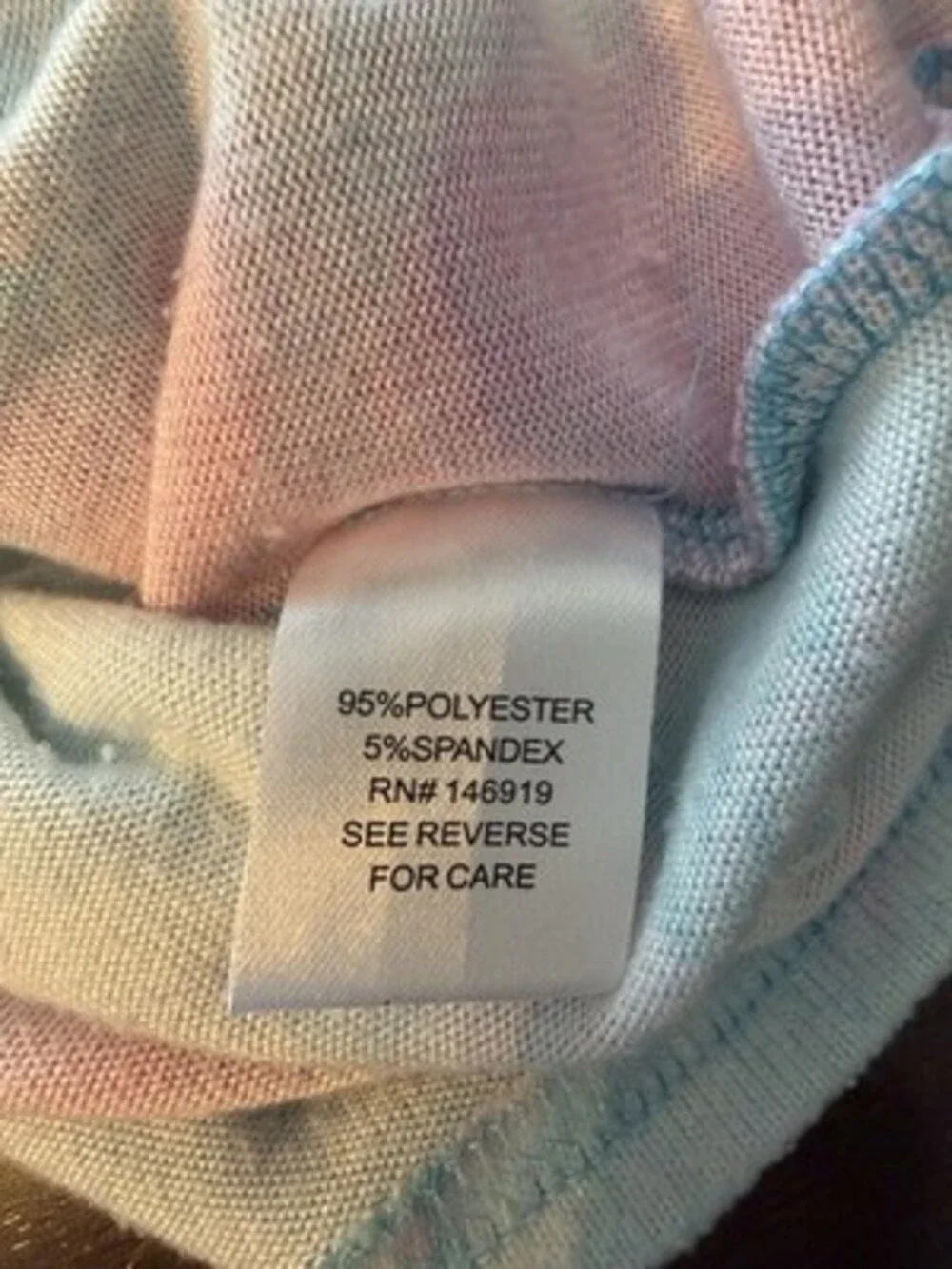 FRESHMAN GIRL'S 2 PC SET TOP & PANTS SIZE 7/8 Tie Dye Fleece Pullover Pink